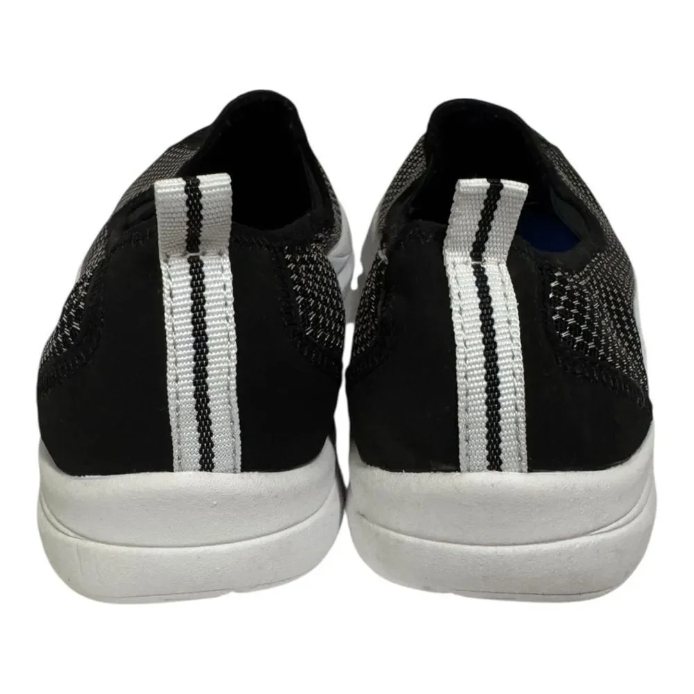 Easy Spirit e360 Quash Women's Black White Slip-on Sneakers 6